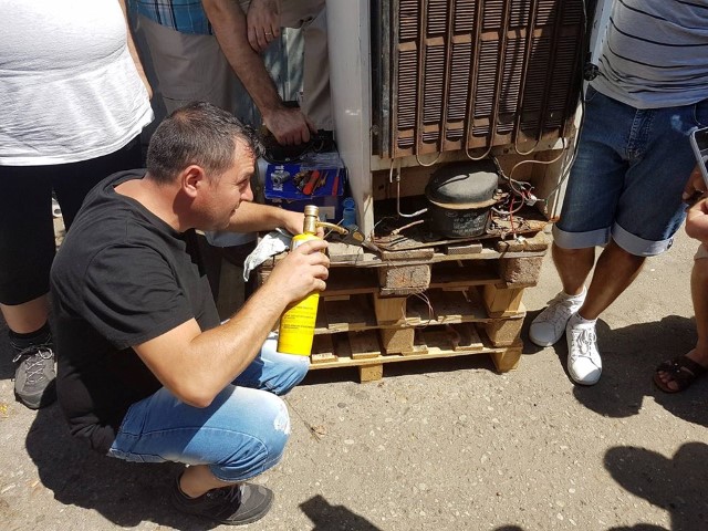 Am calibrat valva de service sa prelungim un capilar.jpg