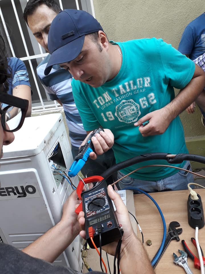 masuratori electrice externa cu freon R407C.jpg