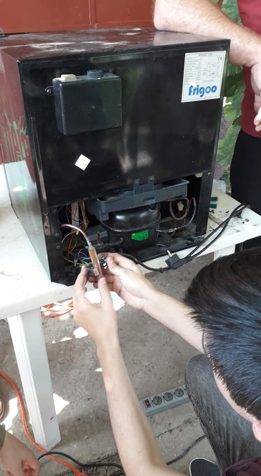 inlocuit filtru deshidrator freon R134A .jpg