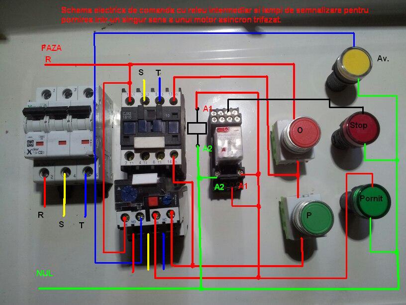 Schema electrica de comanda,  de Rosu Florian.JPG