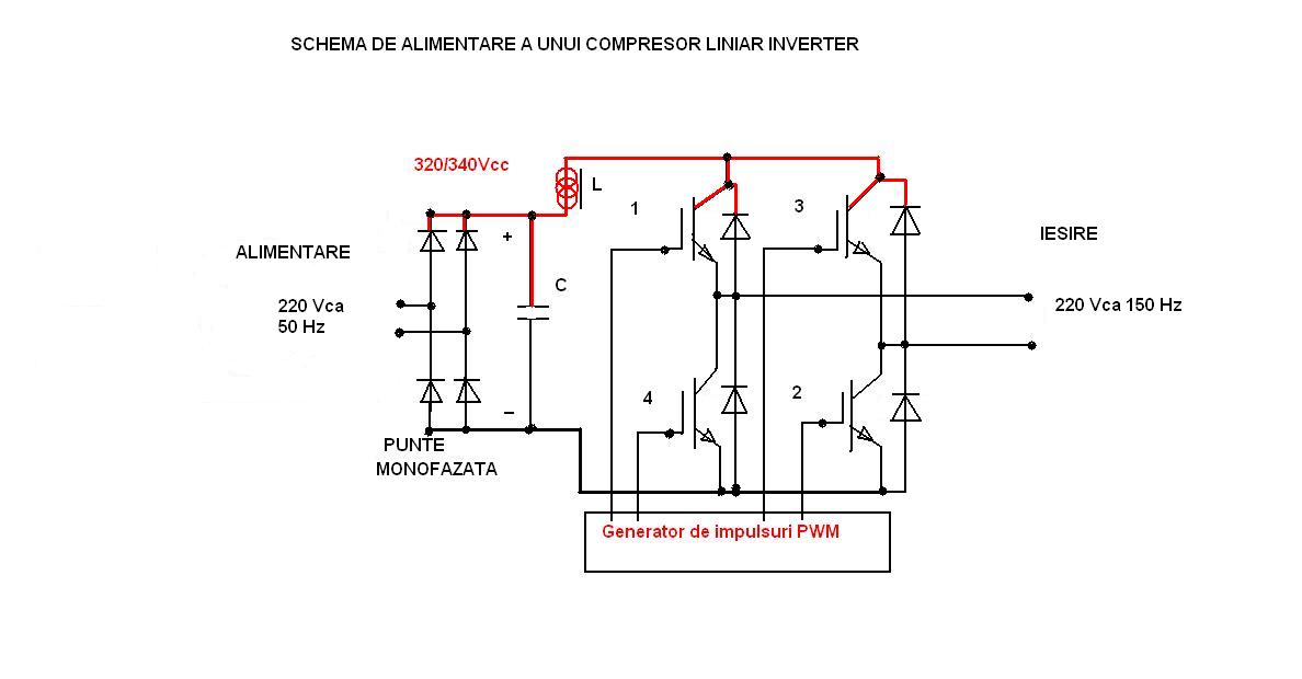 Schema de alimentare a unui compresor liniar inverter, de Rosu Florian..JPG