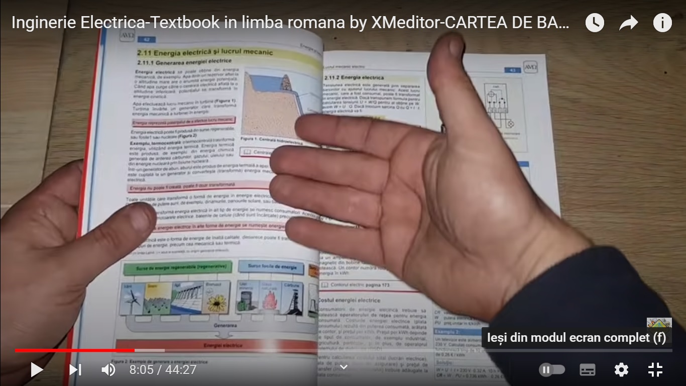 O PAGINA DE PRODUCERE A ENERGIEI ELECRICE SI ASA SCOLIT II ARATI SEMNUL POPONARUUI LA INGINER ,ASTA A FOST ABUYAT IN COPILARIE.jpg